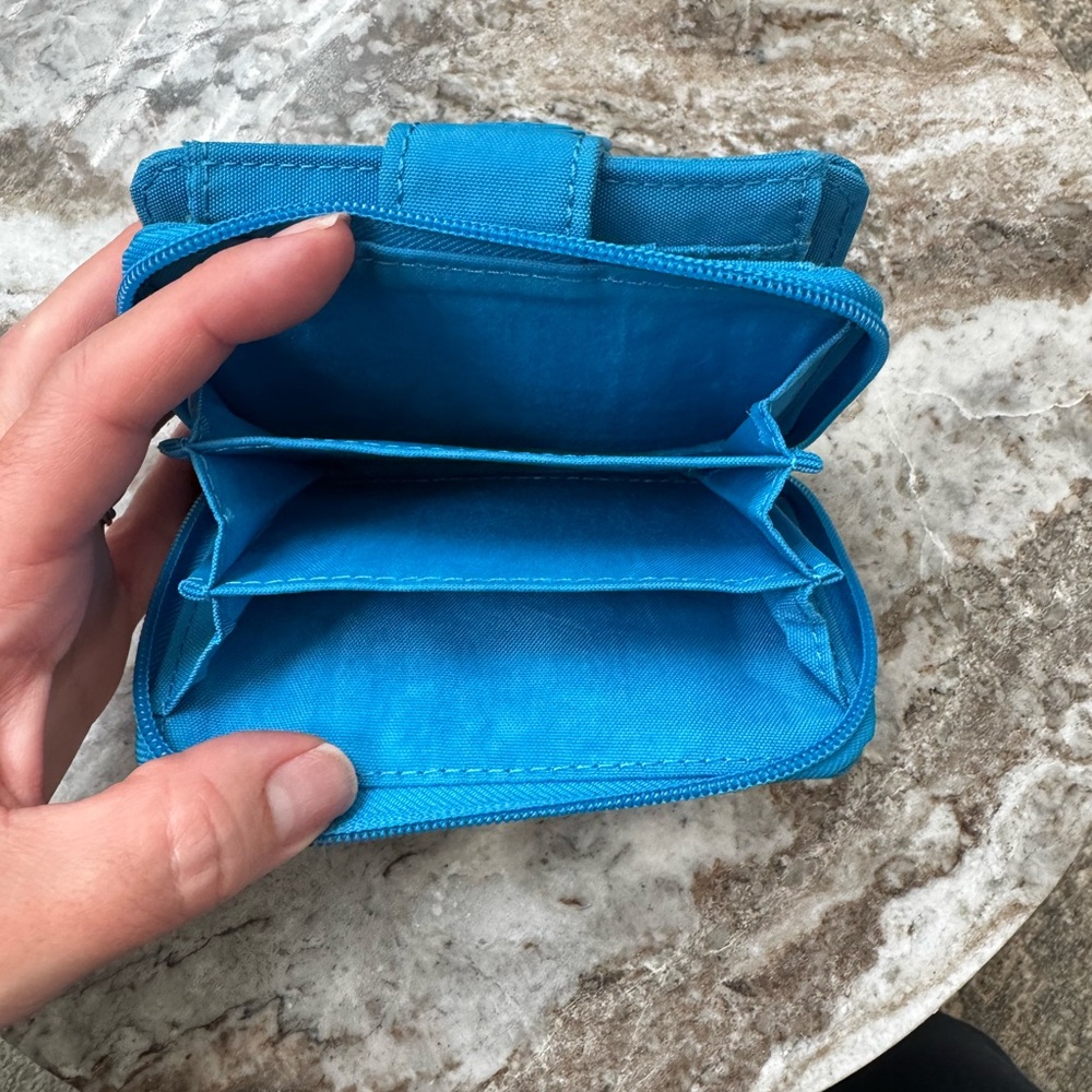 Kipling Turquoise Wallet - Picture 3 of 3